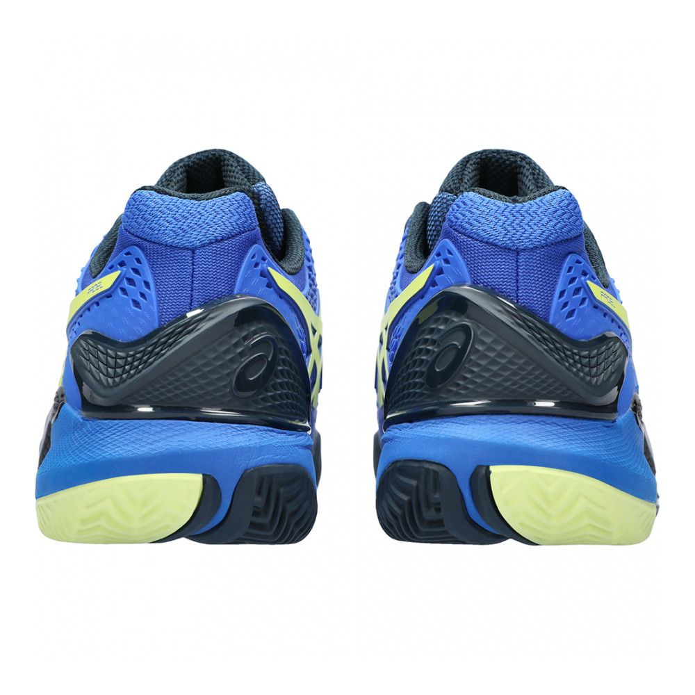 Asics GEL-RESOLUTION 9 PADEL - Chaussures de padel Homme illusion blue/glow yellow