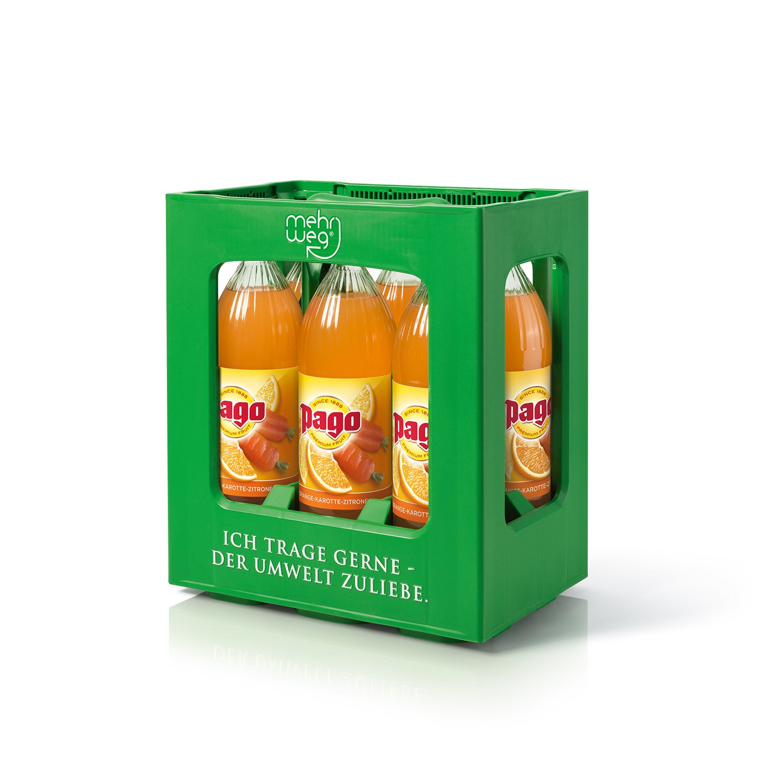 Pago Orange, Karotte und Zitrone