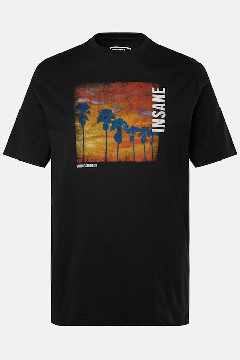 STHUGE T-Shirt, Halbarm, Print, Rundhals, bis 8 XL