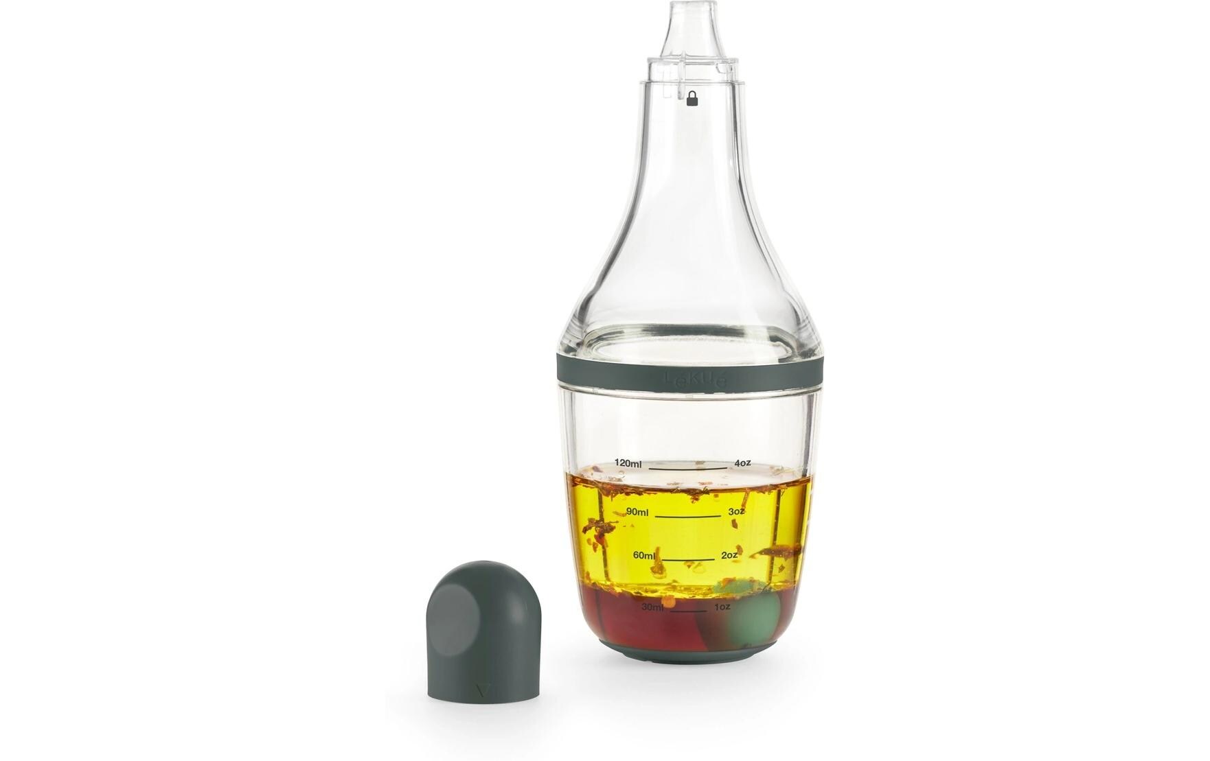 Dressing-Shaker Tritan, GrauSalatdressing-Shaker
