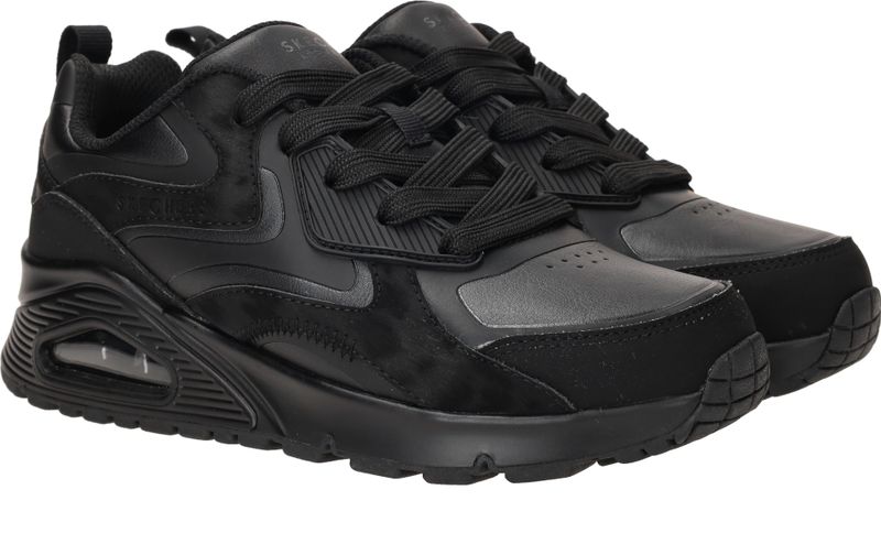 Skechers Uno Gen1 Color Surge Sneakers Zwart Jongens