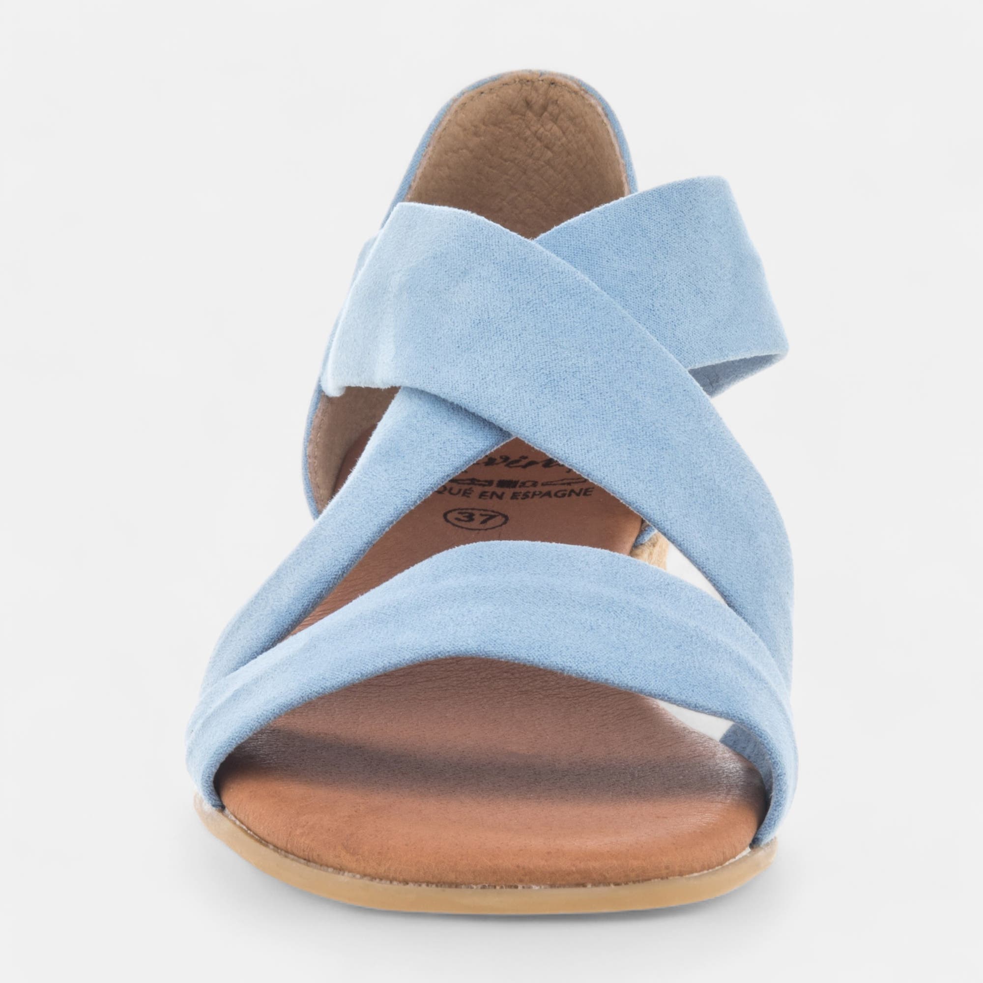 Sandales Femme bleu ciel