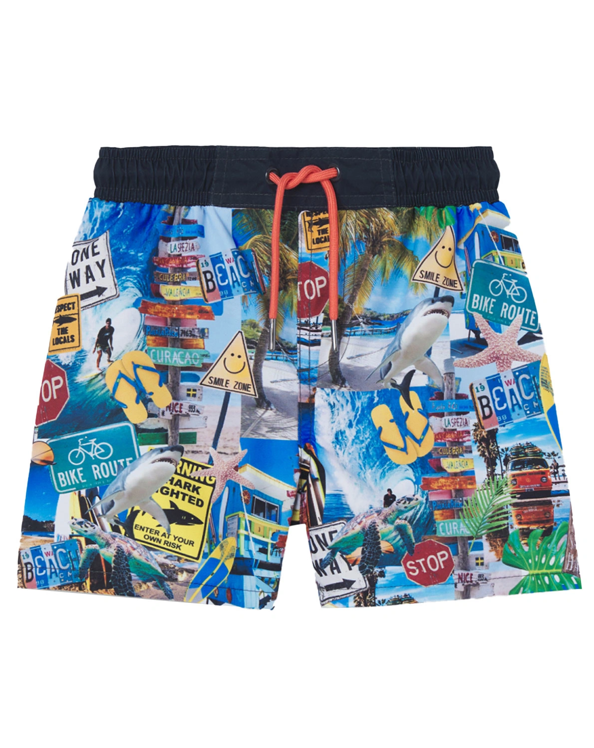 Badeshorts BEACH in bunt