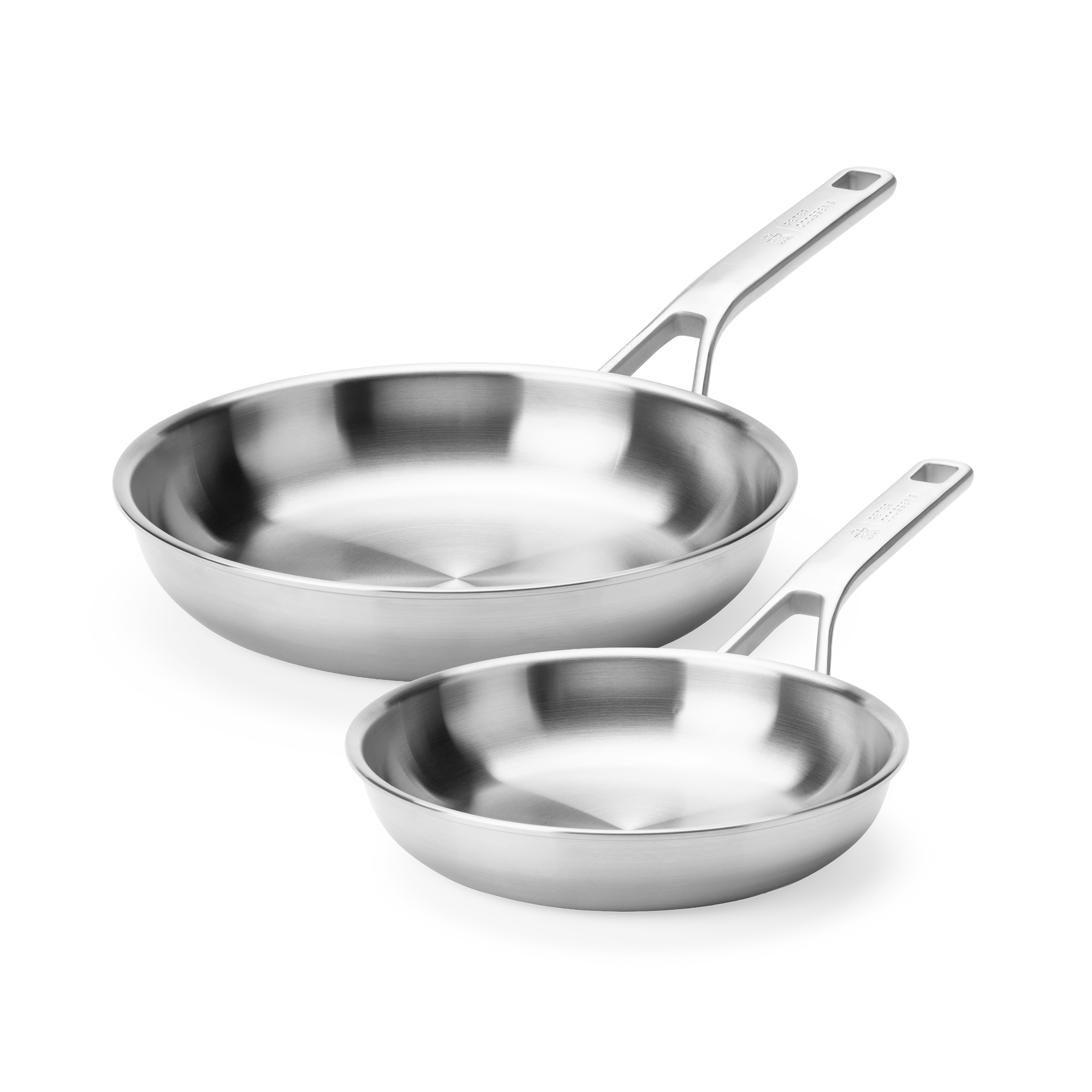 Maestro RVS koekenpanset (20cm   24cm)