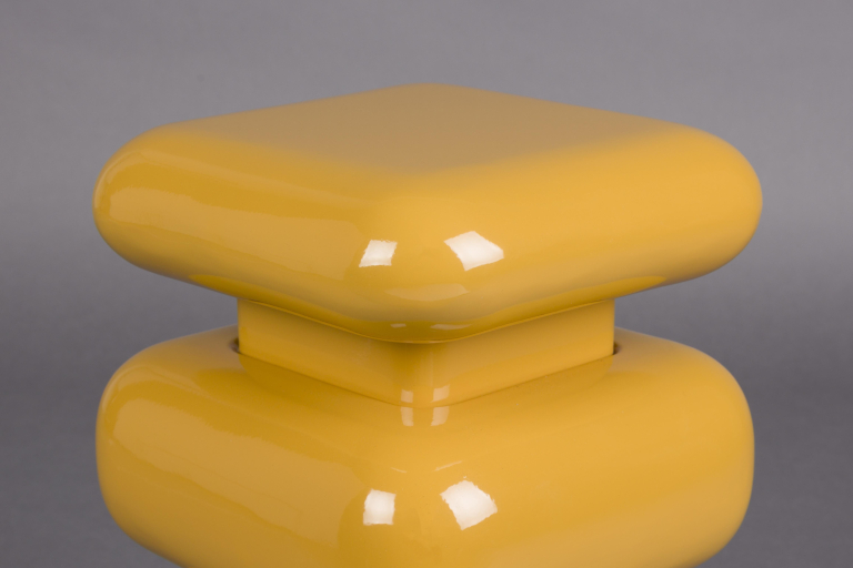 Dutchbone Stubby Bijzettafel okergeel