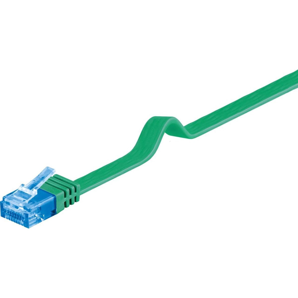 Goobay CAT 6A flat patch-kabel, U/UTP,