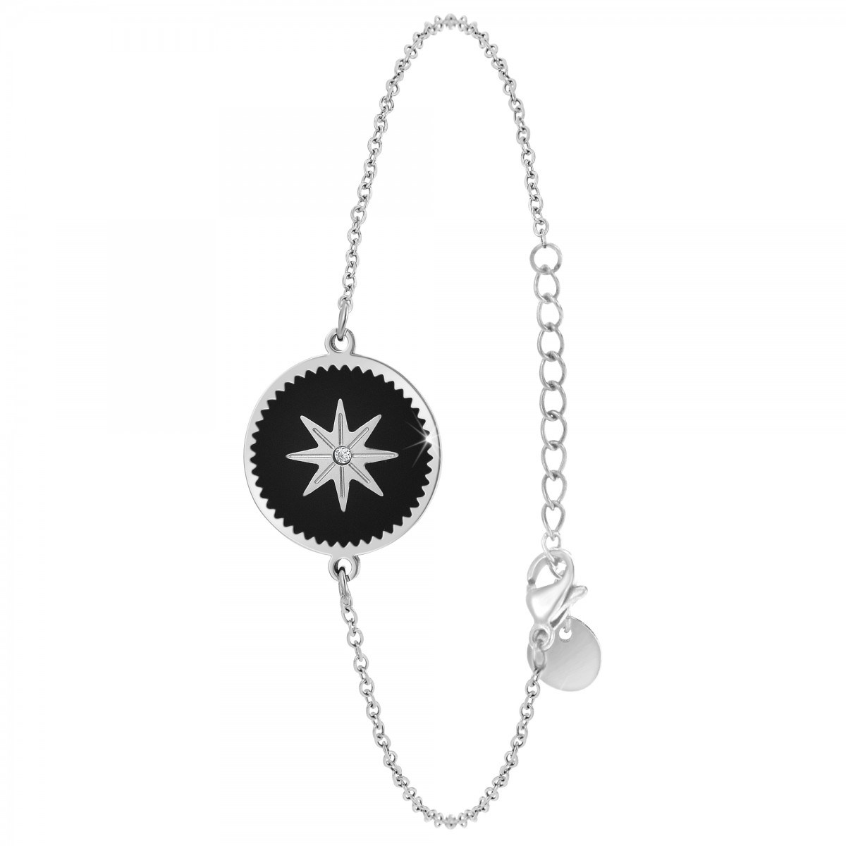 Bracelet SC Crystal orné d'un véritable diamant blanc