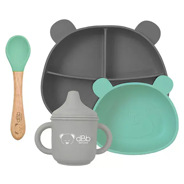 Conjunto de refeição de silicone dBb Remond