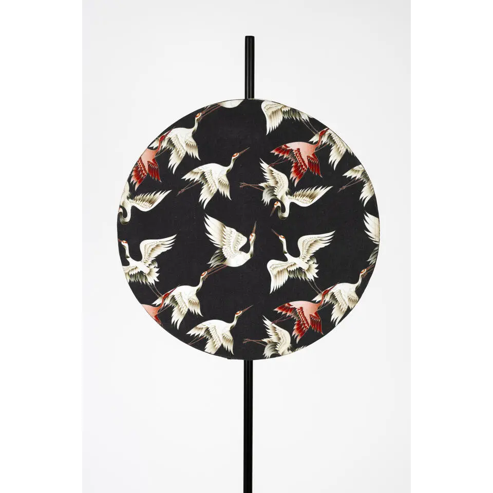 Housecraft Jaylee Vloerlamp/ Staande lamp Zwart