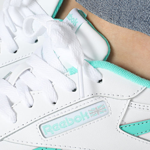 Baskets Femme Club C Revenge 100070173 Footwear White Cyber Mint Silver