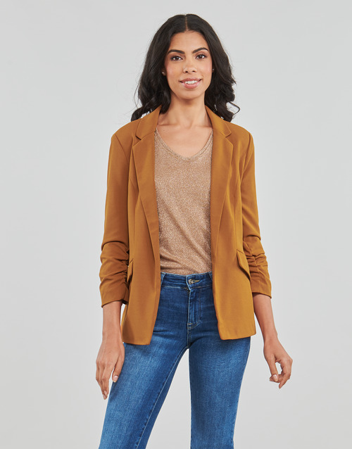 Only - ONLCAROLINA DIANA 3/4 BLAZER CC TLR - Cognac