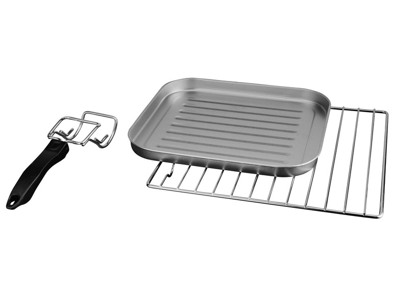 Grill-/bakoven zwart