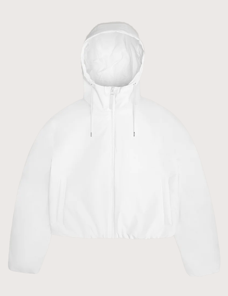 RAINS COUPE VENT COURT CAPUCHE LOHJA W3T1 BLANC