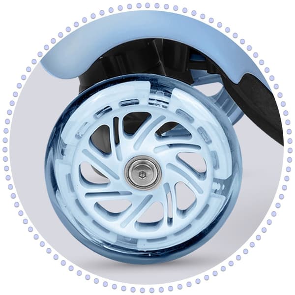 Ricokids Todi Tricycle Scooter - Blå/Grå