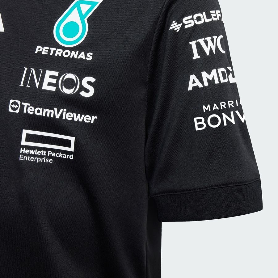 Adidas Maillot Noir Mercedes - AMG Petronas Formula One Team Driver Enfants