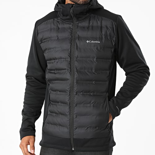 Veste Zippée Capuche Out-Shield Hybrid Noir