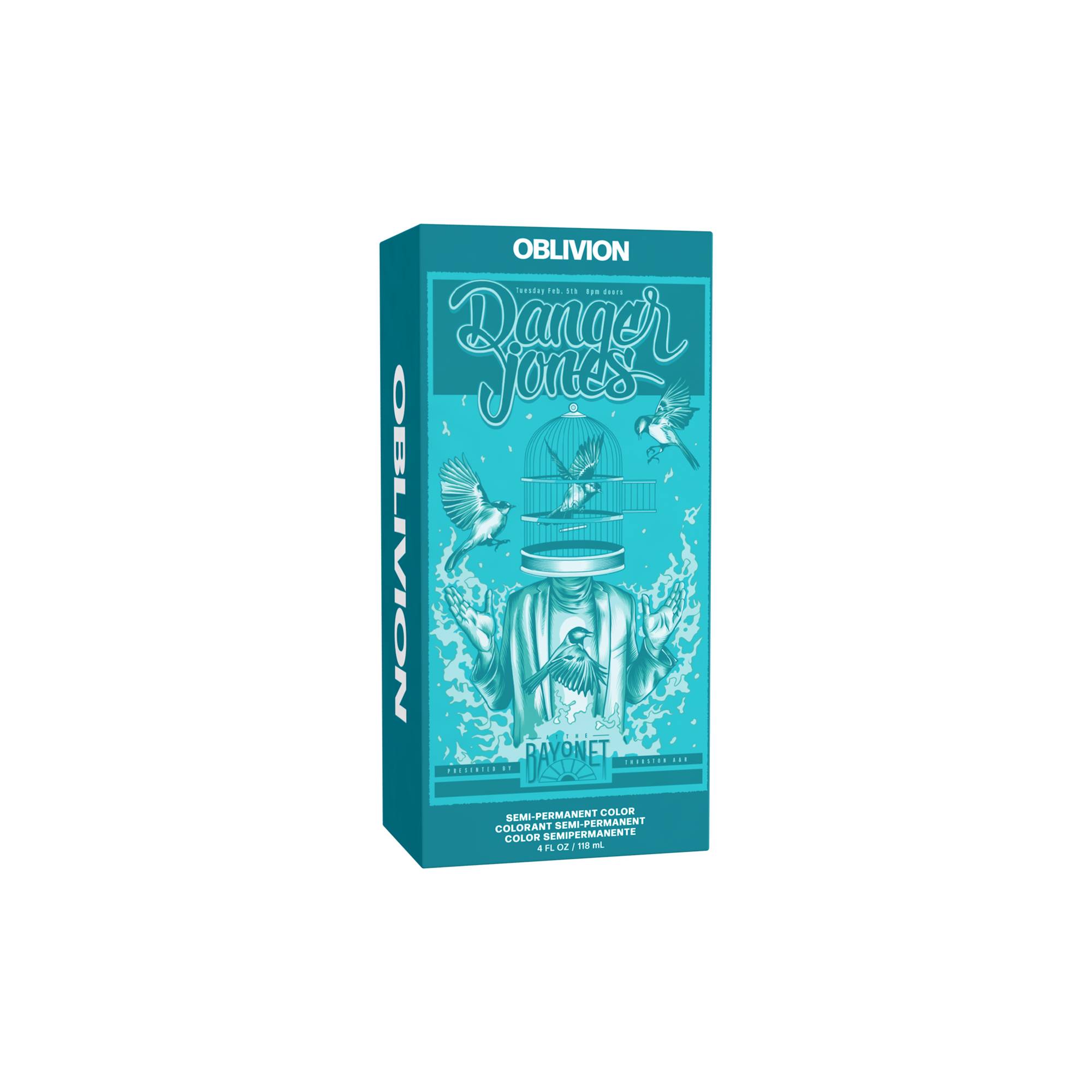Coloration semi-permanente Oblivion turquoise / 118ml