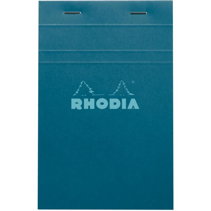 Rhodia bloc agrafé COULEURS N°14 5/5 80 feuillets microperforés, couvertures assorties - Assortis
