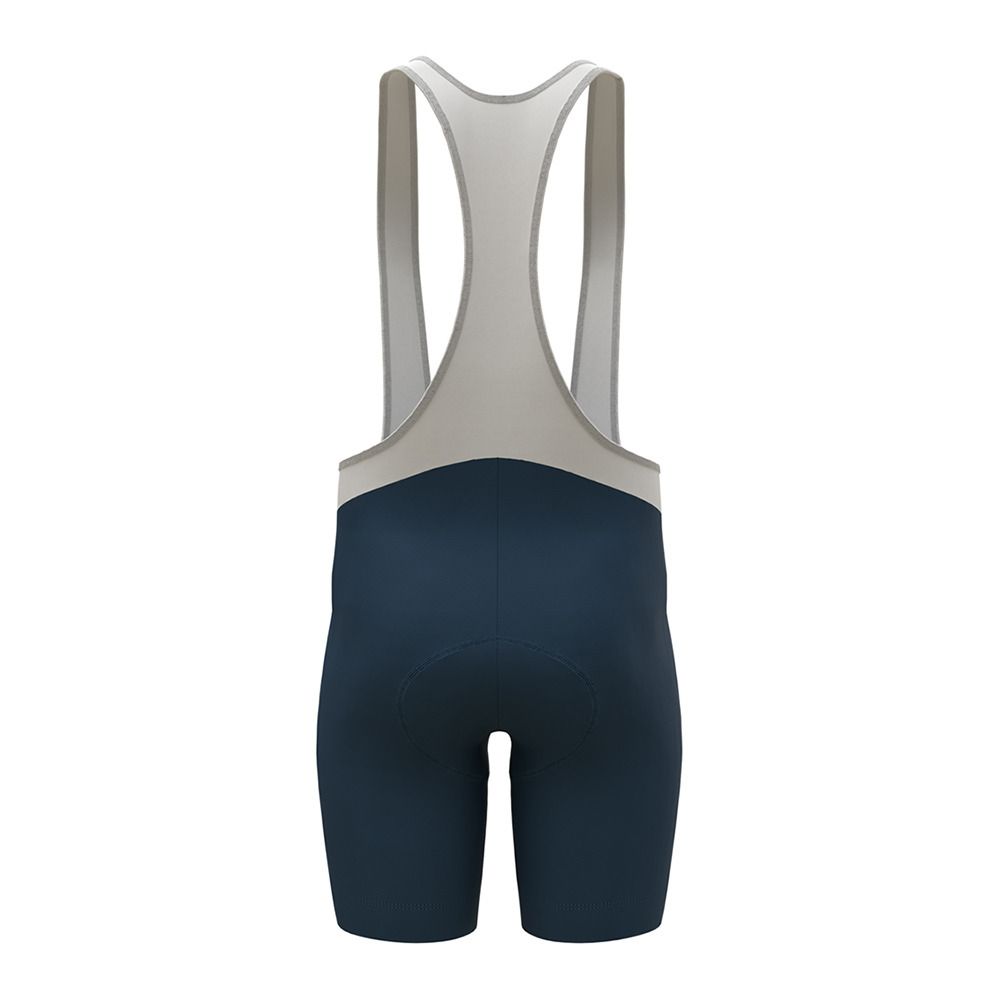 Odlo ESSENTIAL - Cuissard À bretelles Homme white/blue wing teal
