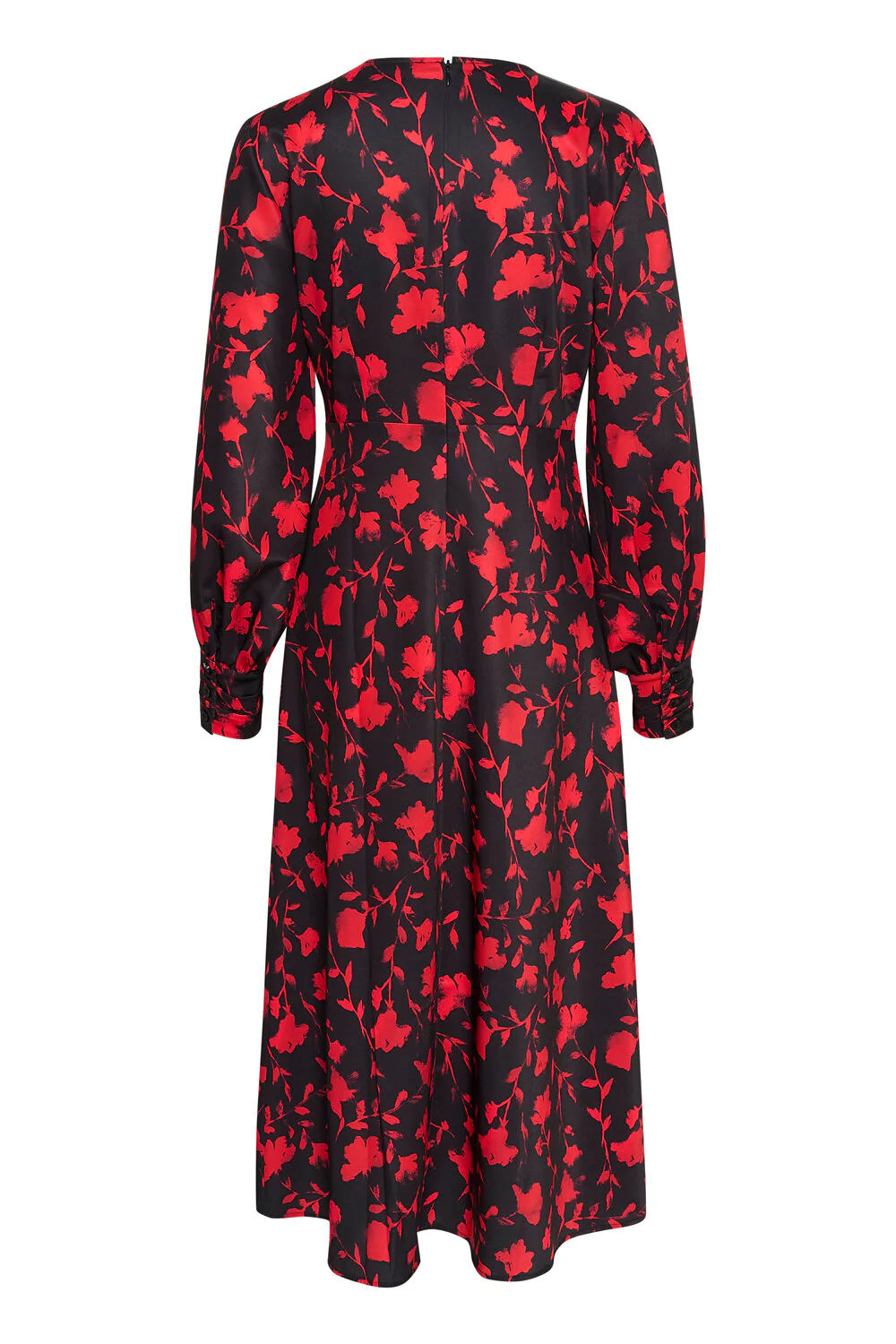 GESTUZ  Dilara P kjole - Red shadow flower