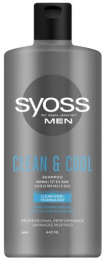 Syoss Men Clean & Cool Shampoo 440ml