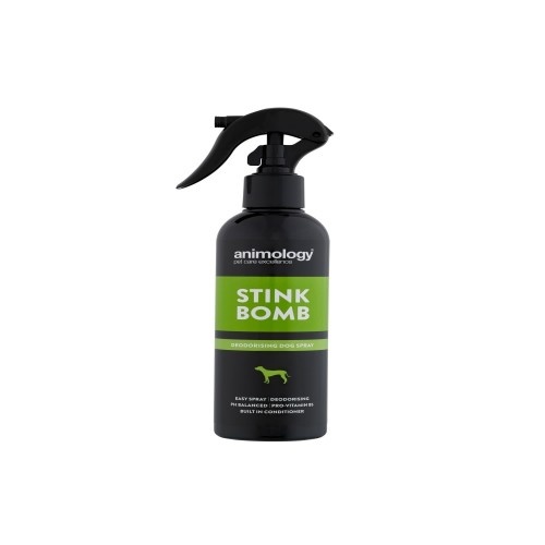 Spray refrescante Animology Stink Bomb para cães