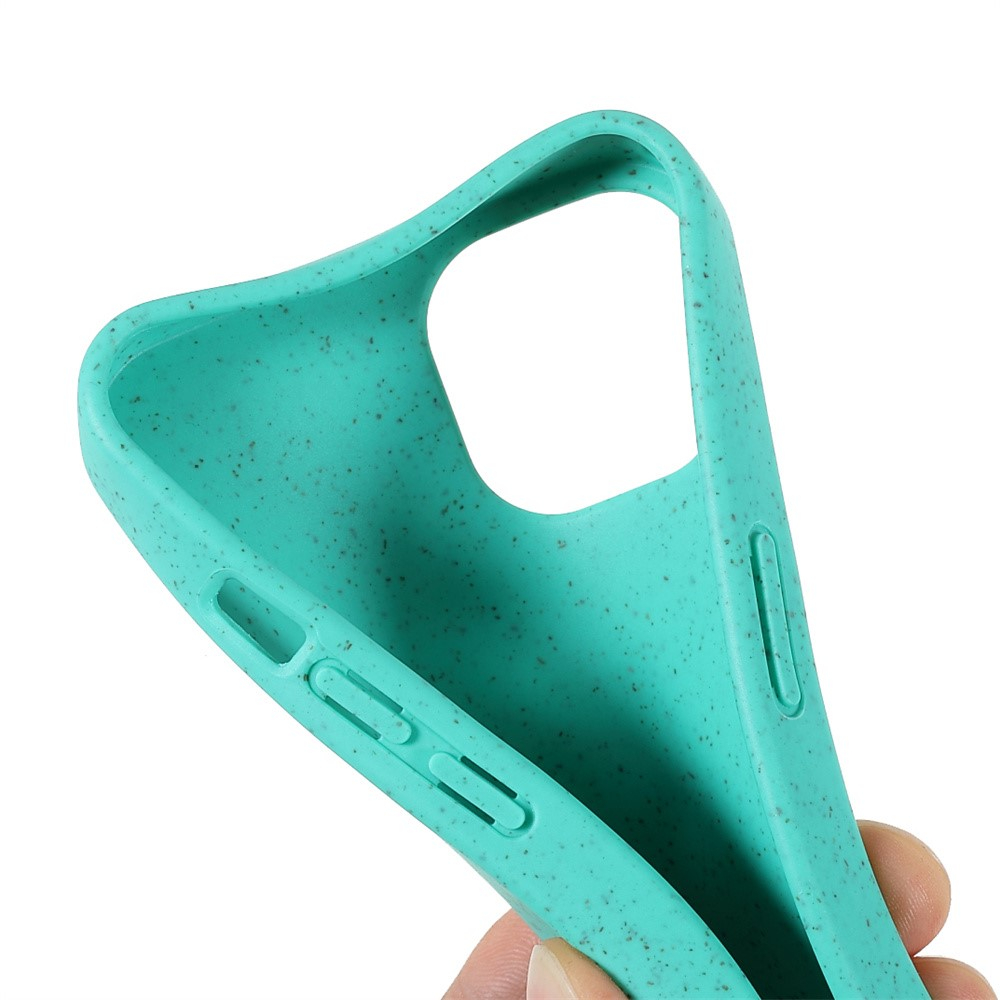 iPhone 15 Bio Gummi Schutzhülle Eco Friendly Nachhaltig Kompostierbar - Türkis