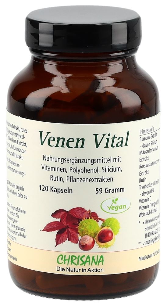 CHRISANA Venen Vital Kaps Ds 120 Stk