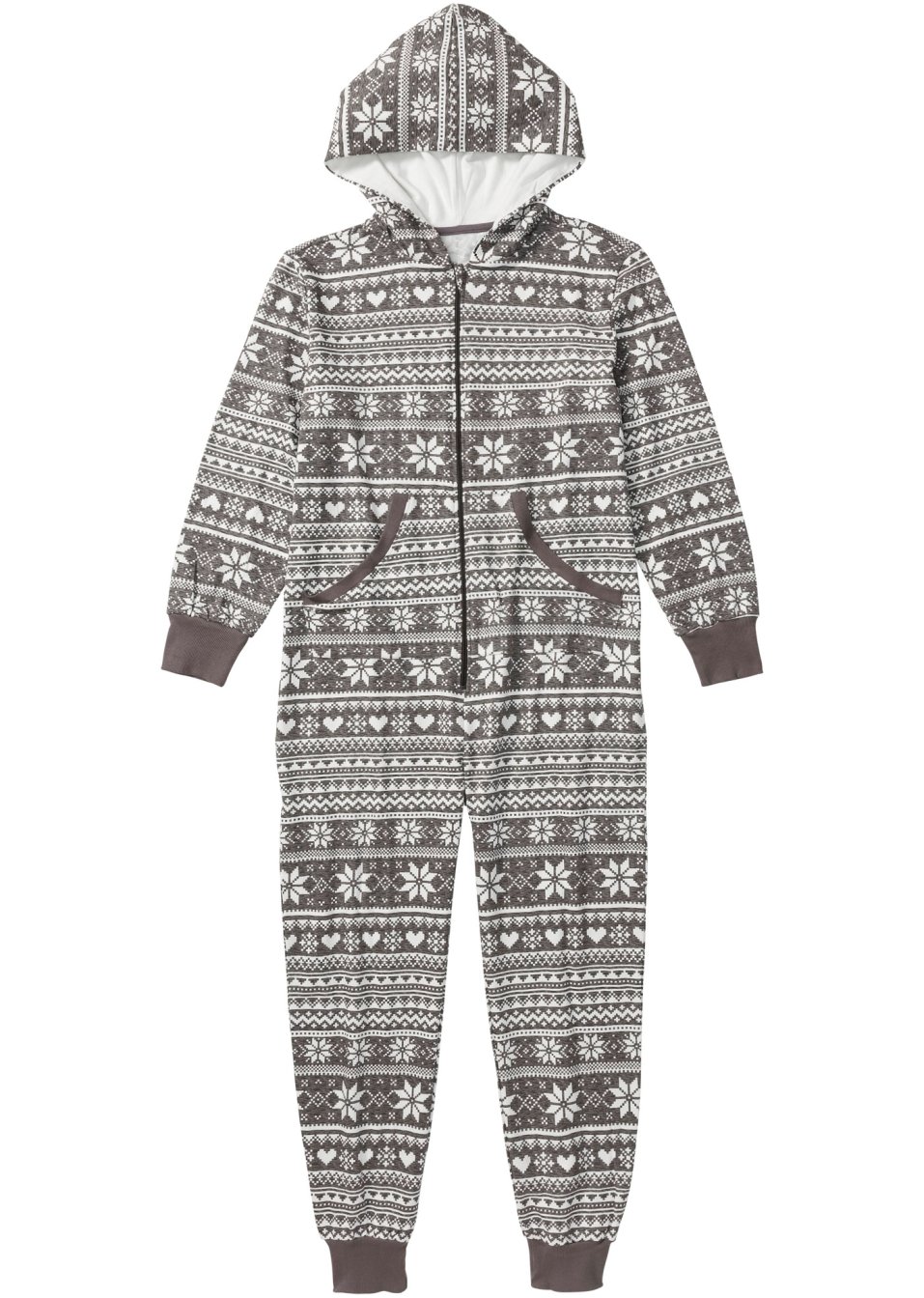 Combipyjama oversize en matière sweat