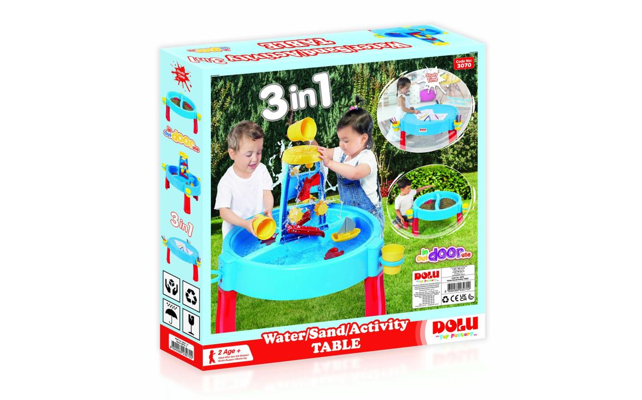 Zand- en watertafel 3-in-1