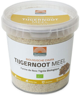 Mattisson HealthStyle Biologische Chufa Tijgernoot Meel 350GR