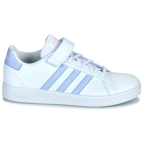 Adidas Sportswear - GRAND COURT 2.0 EL K - Blanc / Violet