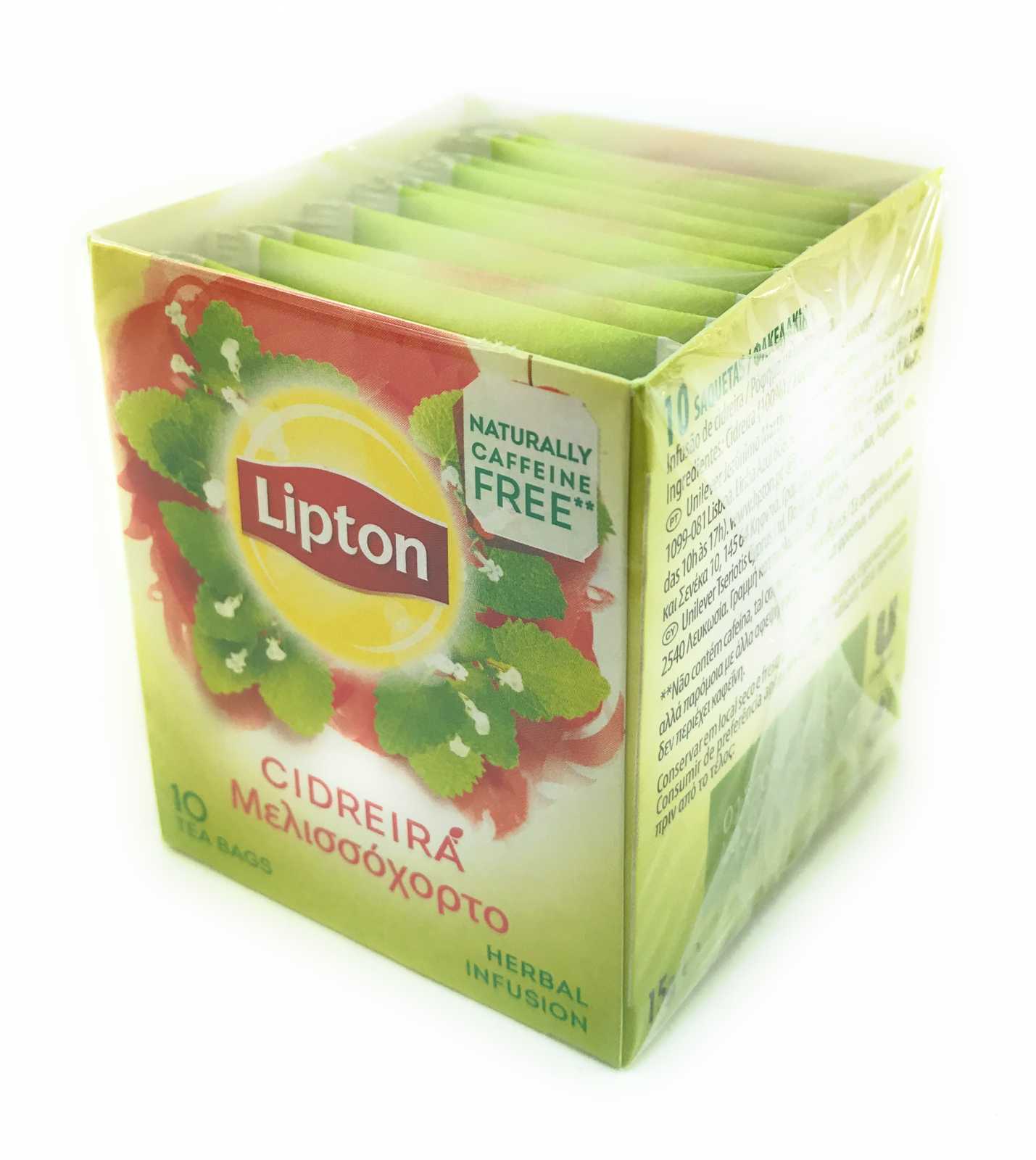Chá de Limão Lipton, 10 sachês