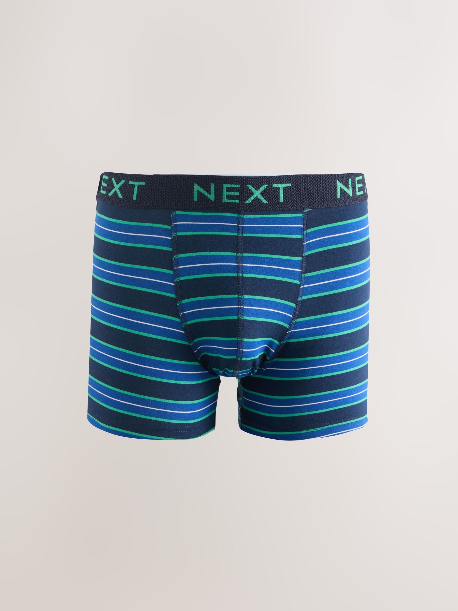 Navy Colour Stripe - Verpakking van 5 - Boxershorts