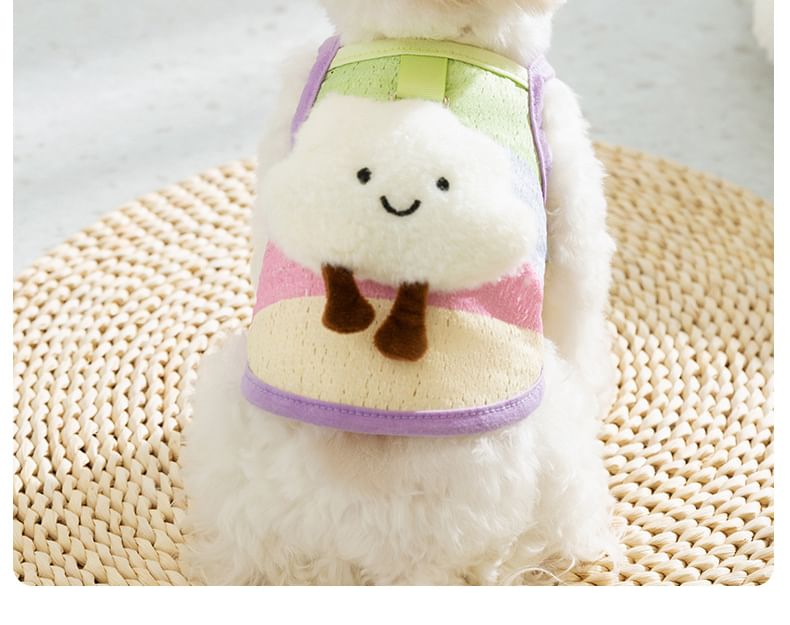 Cissilli - Wolkengestreepte Pet Top