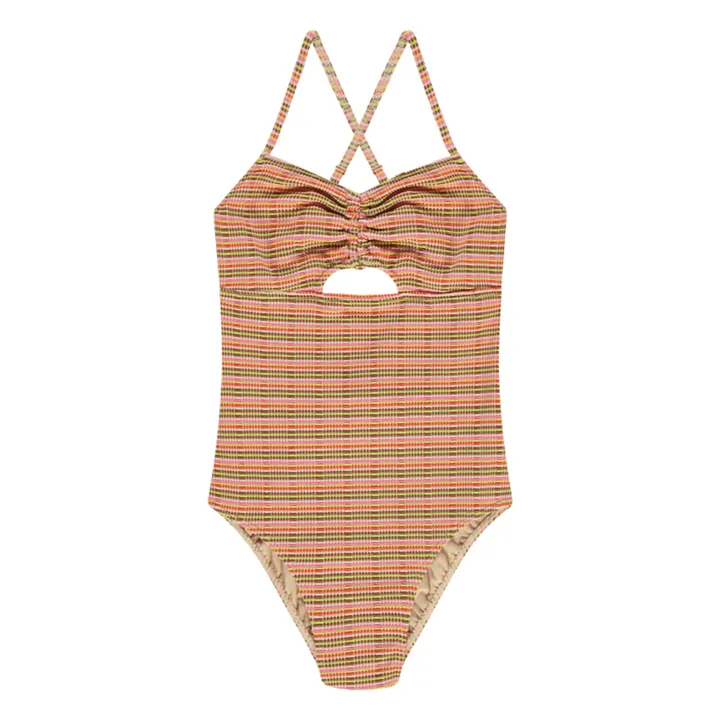 Beachlife Maillot 1 Pièce Rayé | Rose