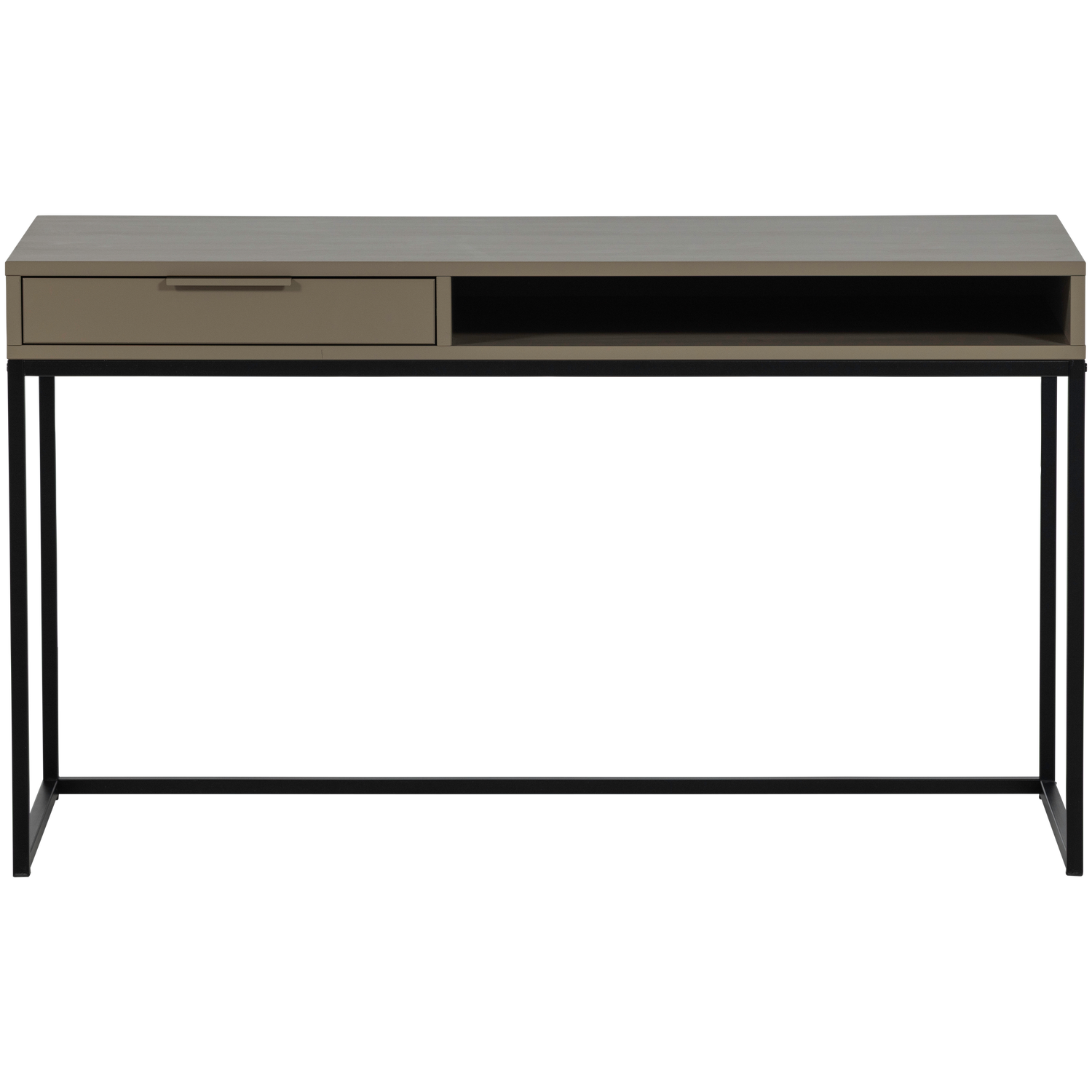 WOOOD Nore Bureau - Grenen - Mud - 75x130x58