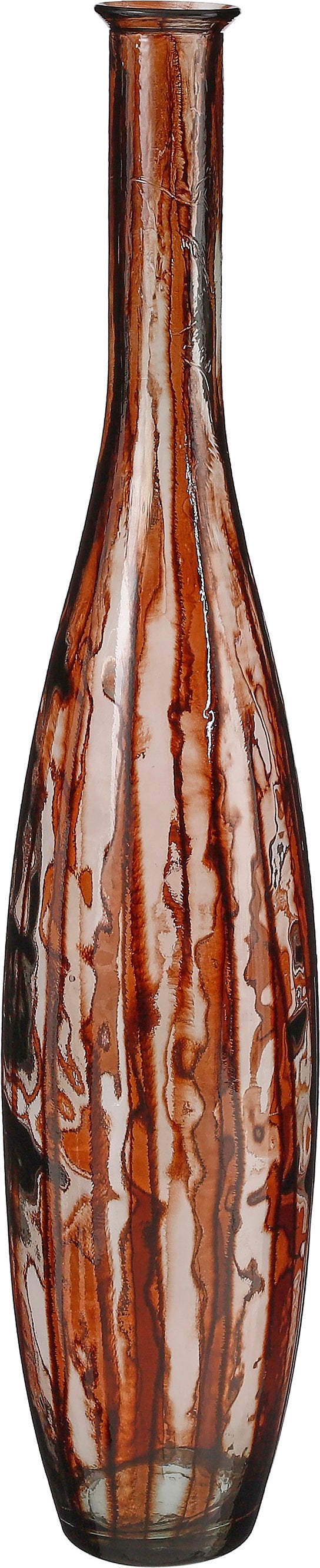 Mica Decorations vaas Palermo bruin D 20 H 100 cm