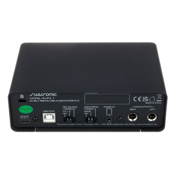 Swissonic Audio 1