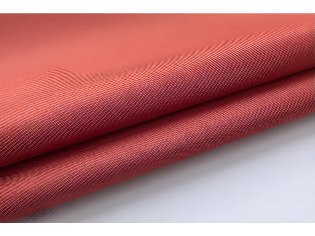 Nappe enduite avec traitement antitache Terracotta rectangulaire 145 x 240 cm