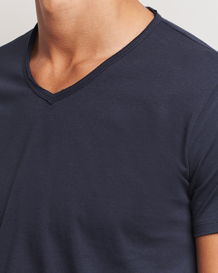 Replay V-Neck T-Shirt Night Blue