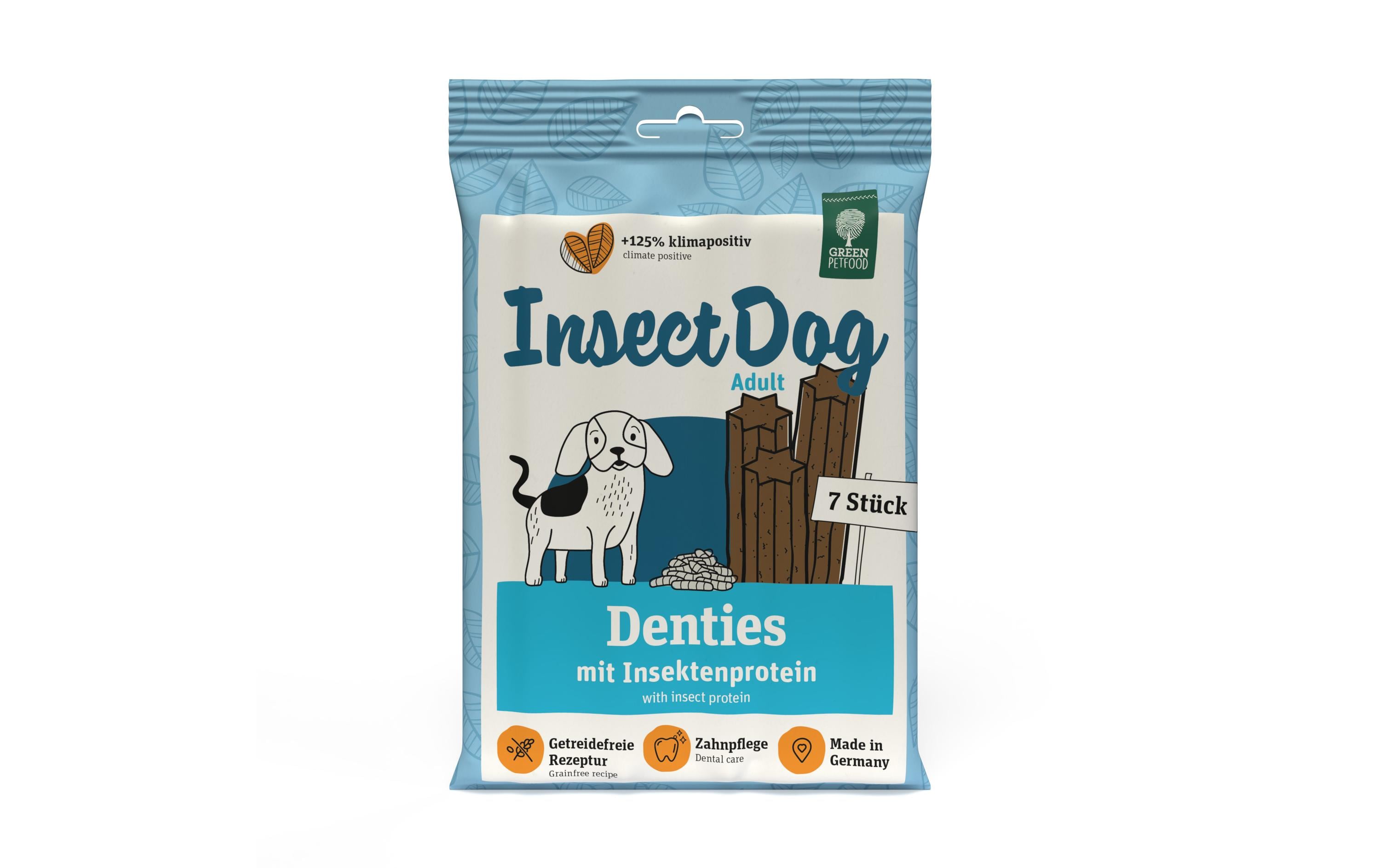 Kausnack InsectDog Denties, 180 gSnack für Hunde