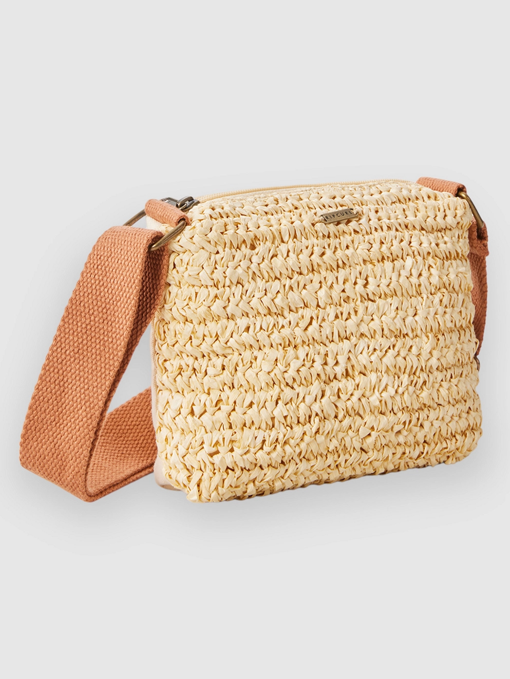 Rip Curl Essentials Straw Crossbody Hand Bag natural