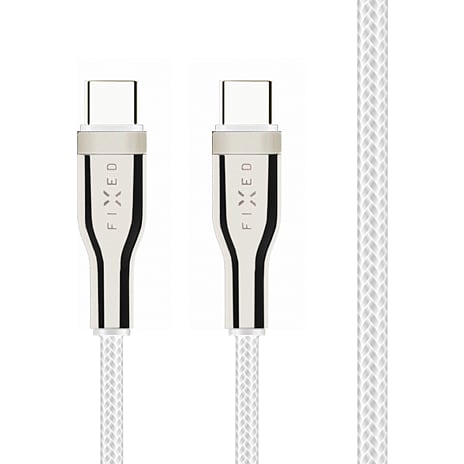 Fixed 100W USB-C/C 0.5 meter - hvid
