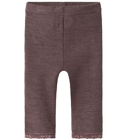 Name It Leggings - Noos - Wolle - NbfWang - Sparrow
