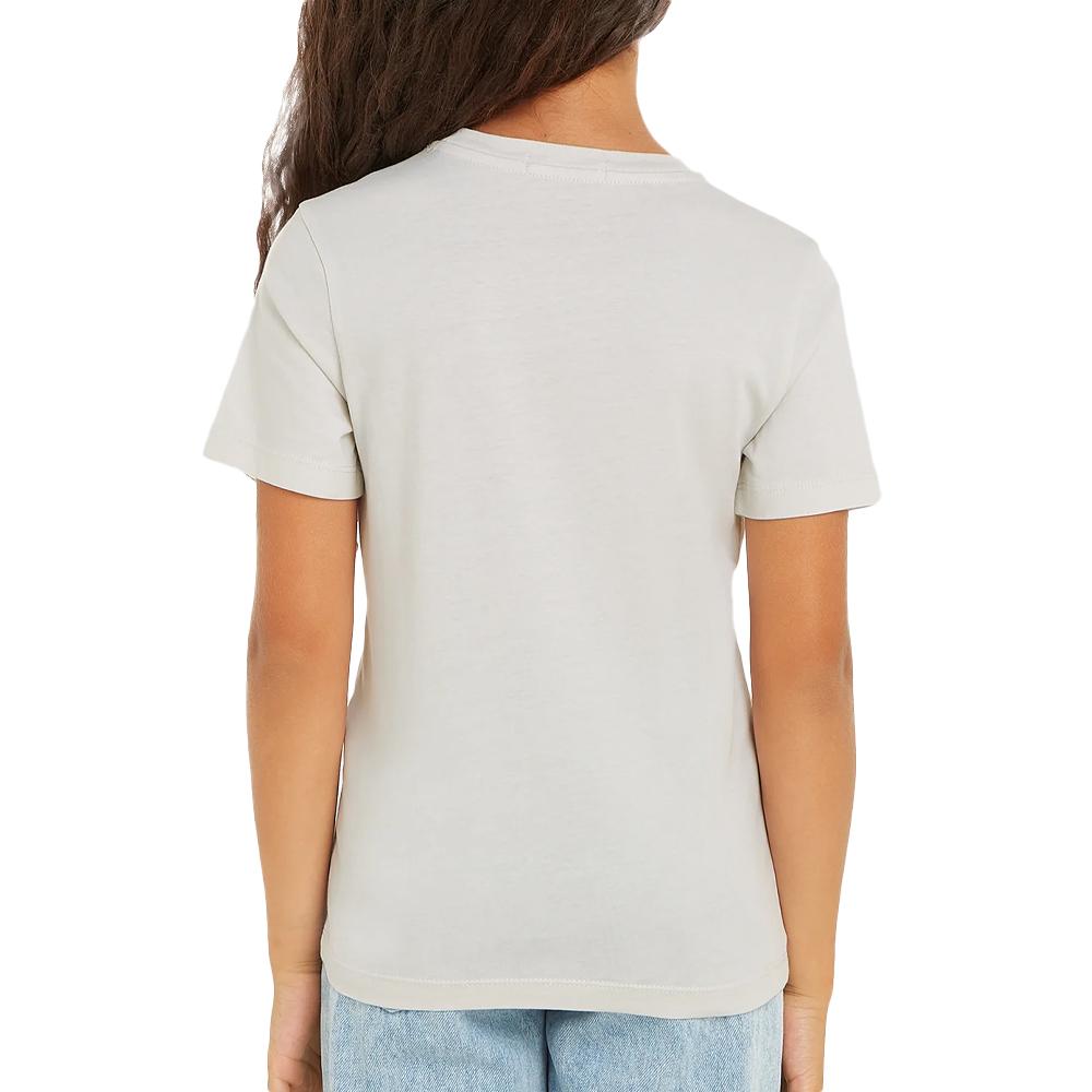 Calvin Klein Jeans T-shirt Gris Fille Calvin Klein Jeans IU0IU00599B