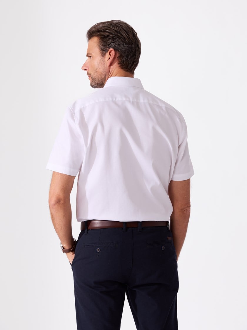 Femund kortermet skjorte Bright White
