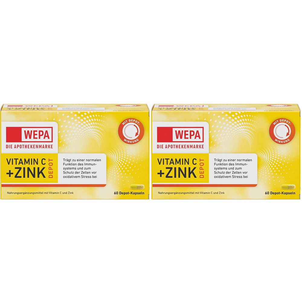 WEPA Vitamin C+Zink Kapseln