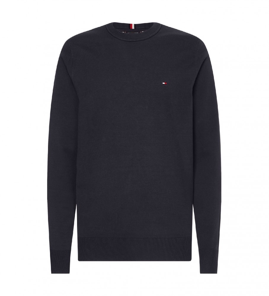 Camisa Tommy Hilfiger 1985 Gola Redonda em couro de marinheiro