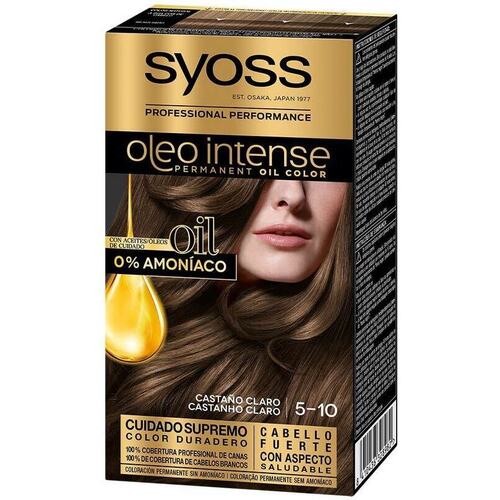 Syoss - Oleo Intense Tinte Sin Amoniaco 5.10-castaño Claro